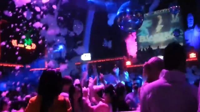 Ночной клуб дискотека Инферно пенная вечеринка отдых в Кемере