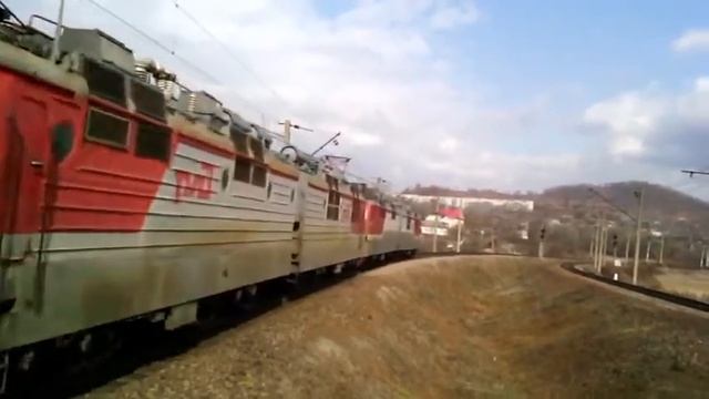 Система электровозов ВЛ80С-2735/2506 резервом. смотреть онлайн