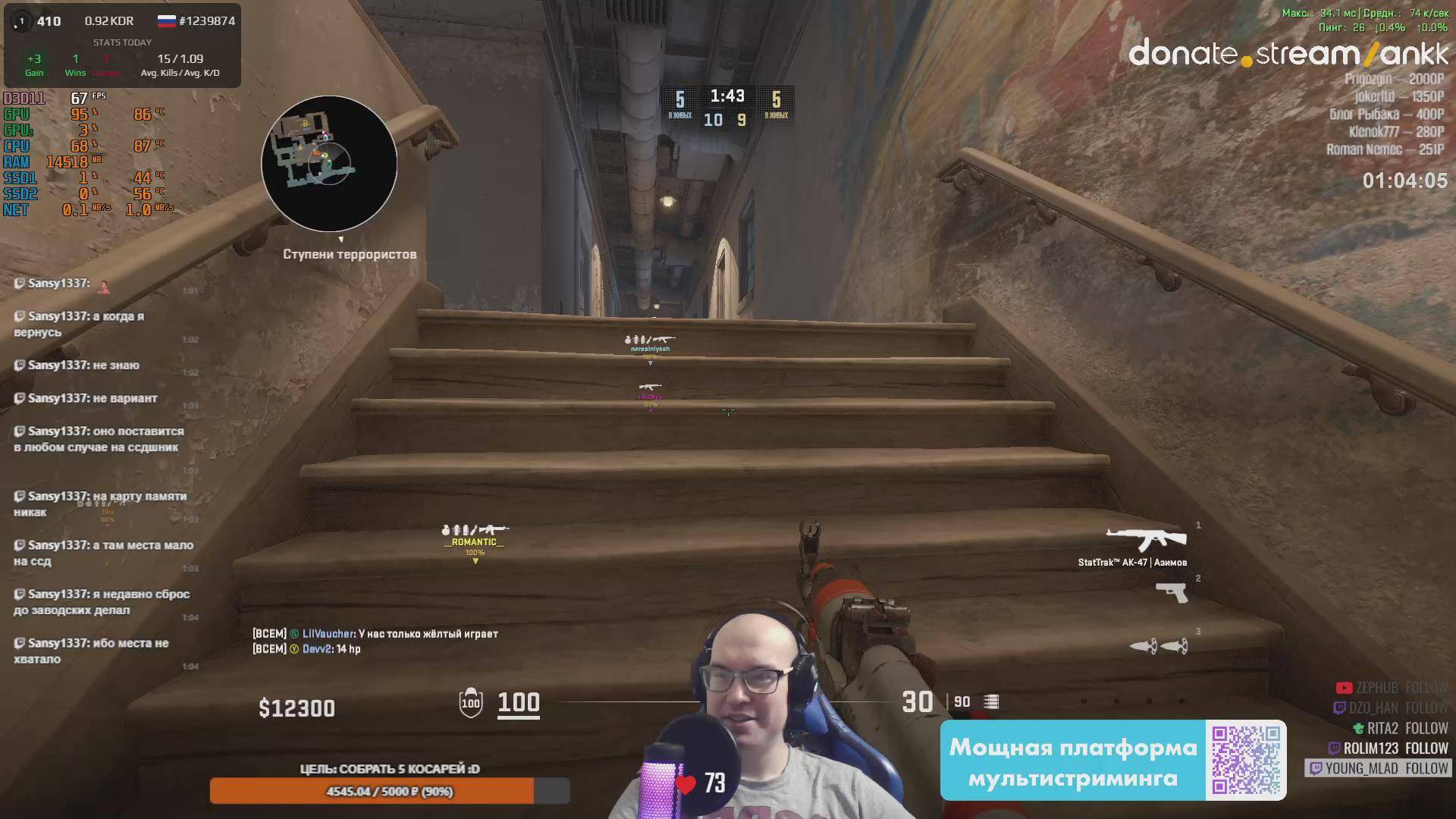 UnluckyStream273 FACEIT | Restream.su