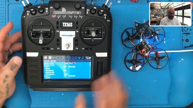Mobula7 FlySky Edition Setup Part 2 - TX16S Model Setup and Binding from Cyclone FPV смотреть онлайн