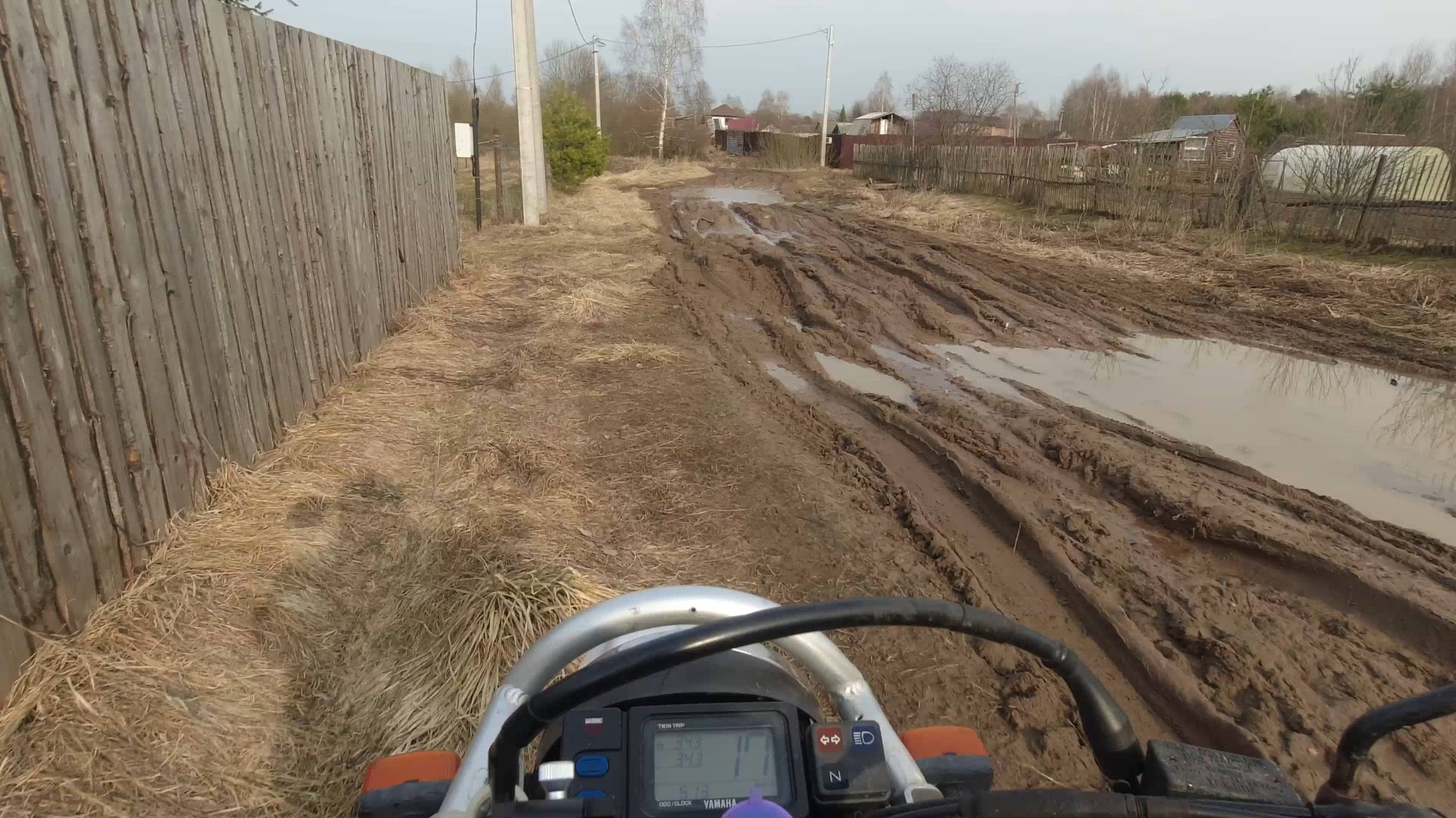 Первый выезд на Ямахе в новом сезоне смотреть онлайн