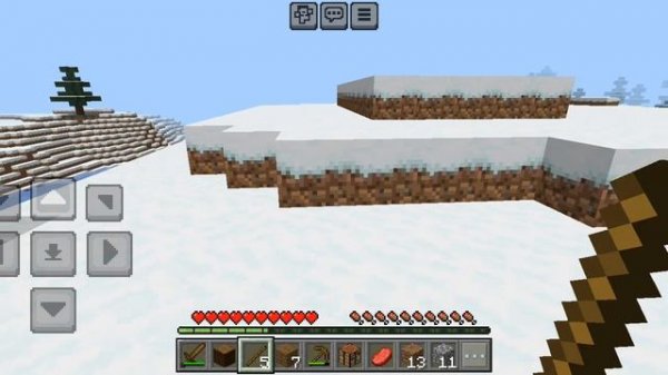 Выживаем в Minecraft : день первый!