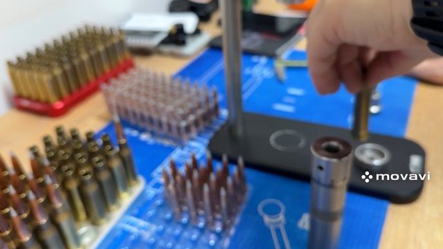 Снаряжение патронов .338LM.