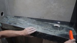 Столешница из керамогранита под раковину Часть 4