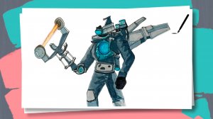 Как нарисовать Босса Камерамена Астро / How to draw Camera Man Astro / Учимся рисовать