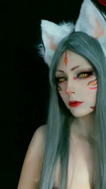 Aki Hayakawa female version with Kon 🔫🦊 Chainsaw Man Cosplay #shorts смотреть онлайн