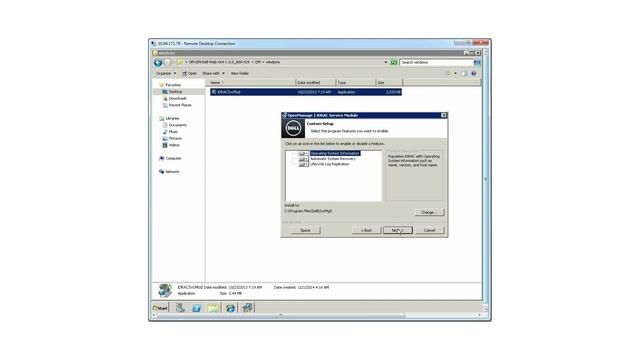 Installing iDRAC Service Module смотреть онлайн