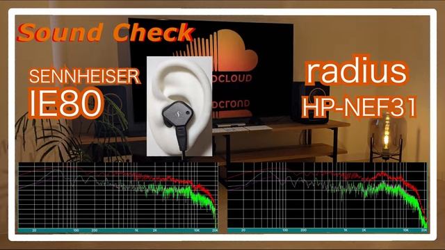 SENNHEISER IE80 vs radius HP-NEF31 [IEMs In-Ear headphones Sound Comparison イヤホン音比較] смотреть онлайн