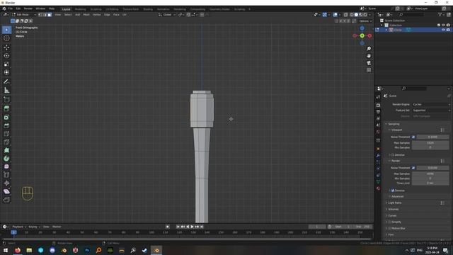 Blender 101 - Practice Session 1: Low poly pickaxe смотреть онлайн