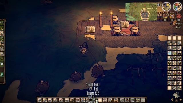 ►STOREROOM AND 33 SLOT BACKPACK MODS!◀ Don't Starve Building an Epic Pirate Base - Ep 3 смотреть онлайн