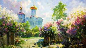 Весна в живописи художника Сергея Бессонова