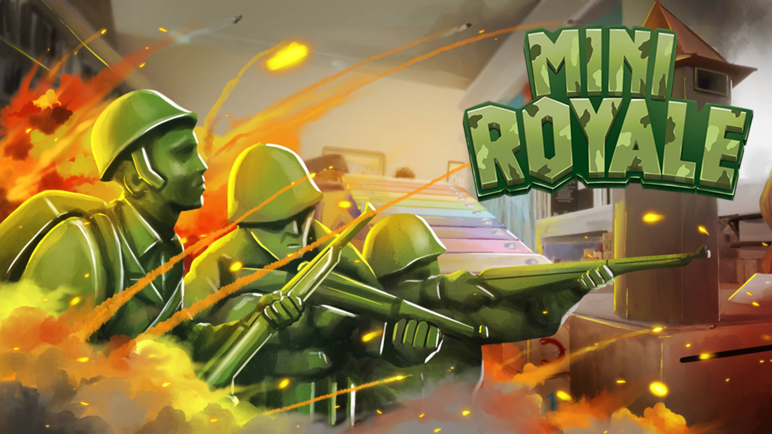 Настоящая королевская битва в детской комнате / Mini Royale смотреть онлайн