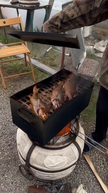 Коптим рыбу с любимой смотреть онлайн