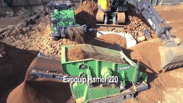 Terex EvoQuip Harrier 220 & Bison 120 | OPS Environmental Equipment смотреть онлайн