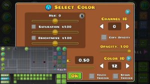 Гайд по Geometry Dash №4 | Color триггер
