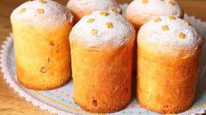 БЫСТРО И ПРОСТО! Без ДРОЖЖЕЙ! ТВОРОЖНЫЕ КУЛИЧИ Как Пух! Рецепты КУЛИЧА ПАСХА 2024 Пасхальная