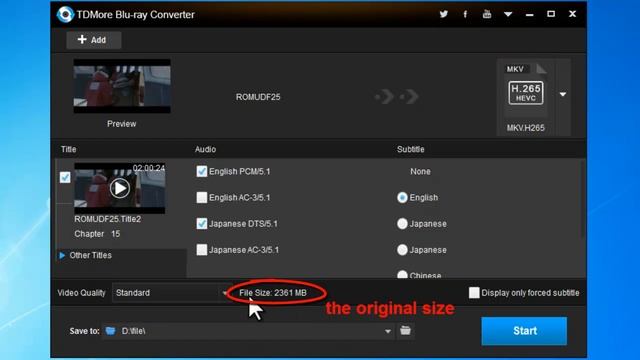 How to convert Blu-ray to MKV H.265? смотреть онлайн