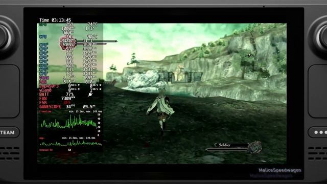 Drakengard 3 (RPCS3) PS3 Emulation | Steam Deck - SteamOS 3.6
