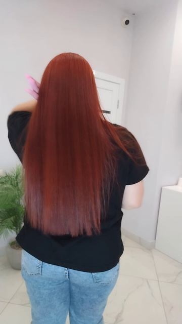 окрашивание в медный цвет волос