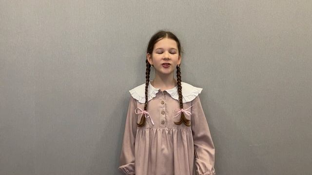 Дмитренко Полина, 9 лет,  В. Пырков "Хлеб из лебеды"