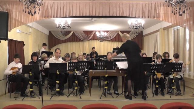 Образцовый художественный коллектив оркестр народных инструментов МЛАДА