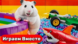 Лабиринт для Хомяка 🐹 ОГРОМНОЙ ЛАБИРИНТ С ЛОВУШКАМИ ИЗ МАНЙКРАФТА И ХАГГИ ВАГГИ 👿