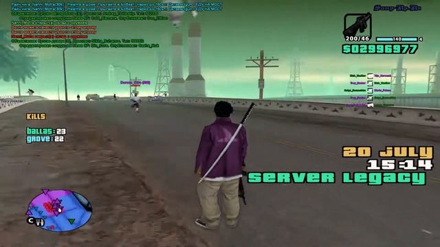 КРАСИВАЯ СБОРКА САМП ДЛЯ СЛАБЫХ И ОЧЕНЬ СЛАБЫХ ПК! СБОРКА 300МБ - GTA SAMP RP Legacy смотреть онлайн