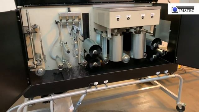 Наладка CEETEC A250 для покраски погонажа.