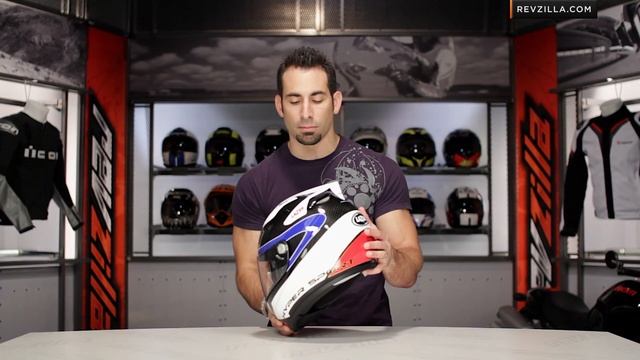 LaZer Osprey Carbon Light Hypersport Helmet Review at RevZilla.com смотреть онлайн