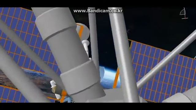 CATIA ISS & Saturn V docking + kinematics video смотреть онлайн