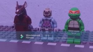 лего обзор на фигурки вселеной черепашек нинзей.