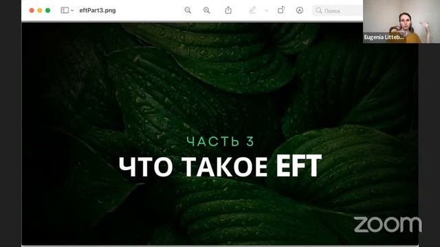 Что такое EFT. Часть 3