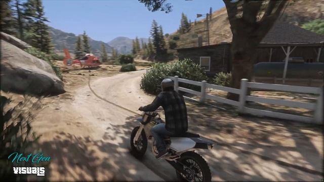 Next-Gen Visuals - GTA V Graphics Mod Gameplay + Cinematic Showcase [4K] смотреть онлайн