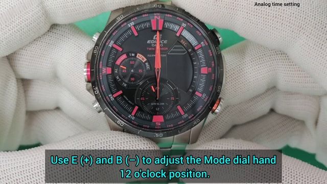 How To Sync On Casio Edifice ERA-300