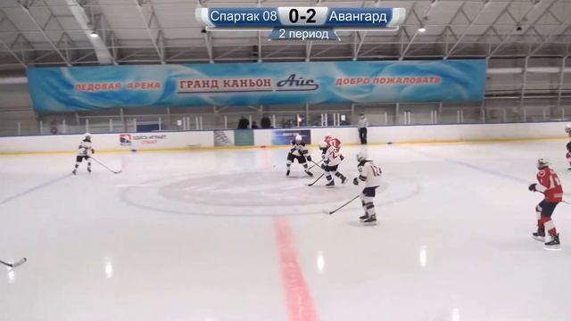 Спартак 08-Авангард СЗ 08(2) 08.01.2022г. смотреть онлайн