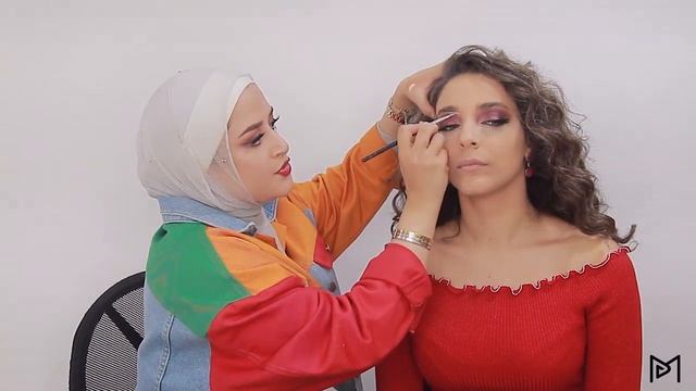 Valentine look with Dima | لوك مكياج فالنتاين مع ديما смотреть онлайн