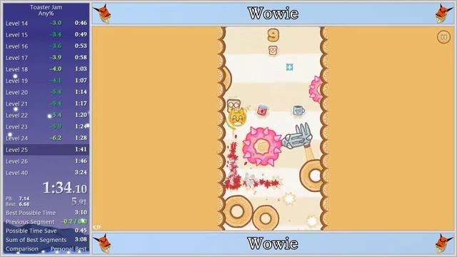 Toaster Jam Any% Speedrun 3:04 смотреть онлайн