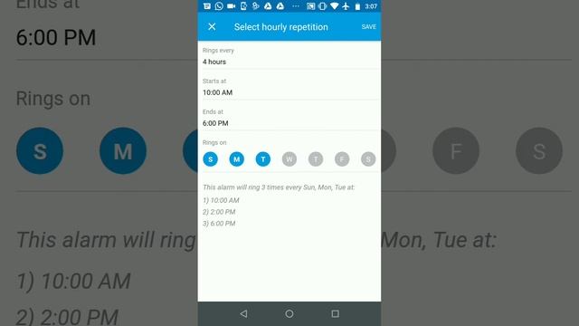 How-to set an alarm to ring every X-hours for next Y-days смотреть онлайн