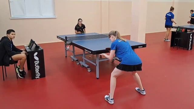 Петровская А. - Дмитриенко П. #настольныйтеннис #соревнования смотреть онлайн