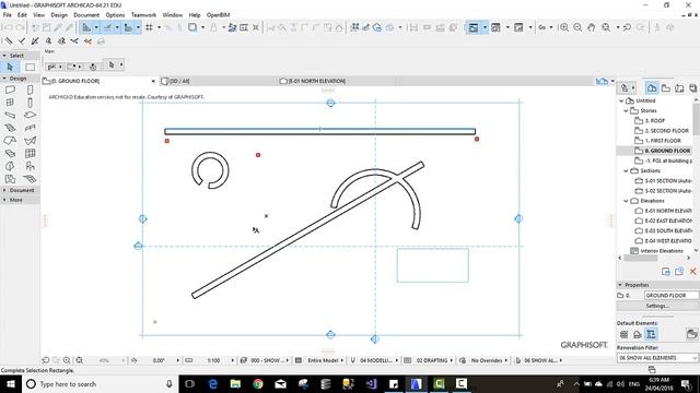 Archicad 21 Zoom Tool Lesson 2 смотреть онлайн