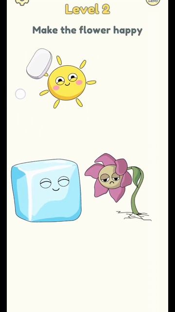 dop2 delete one part make the flower happy level2 #shorts смотреть онлайн