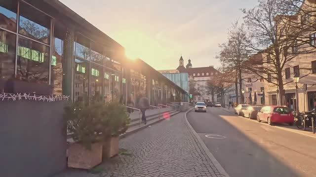 Пешая экскурсия по МЮНХЕНУ, Германия в формате 4K - Солнечный ЗИМНИЙ день - Титры и захватывающий смотреть онлайн