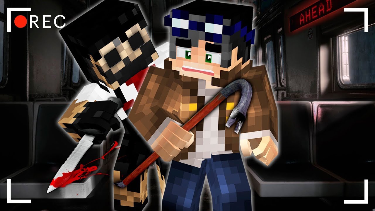 КТО ЭТО ТАКОЙ? ГДЕ ЕГО ГЛАЗА? ТАЙНА МЕТРО [ЧАСТЬ 3] - СТРАШИЛКИ МАЙНКРАФТ