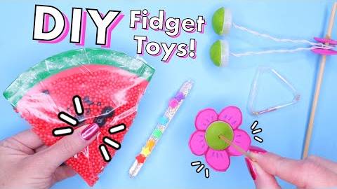 Идеи для создания игрушек-атистресс. Fidget toy смотреть онлайн