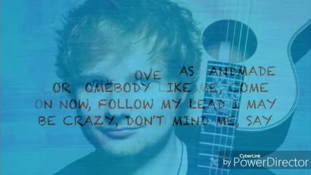 Shape of you lyrics смотреть онлайн