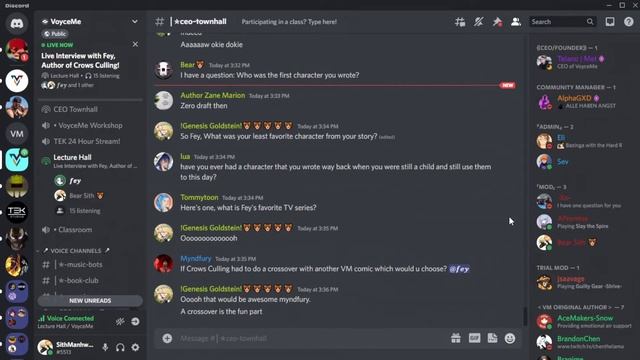 Live Interview With Fey Comics, Author of Crows Culling! смотреть онлайн