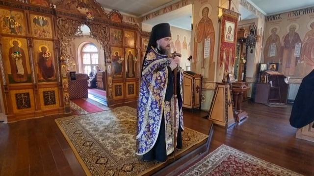 Проповедь игумена Климента в 4-ю Неделю Великого поста, прп. Иоанна Лествичника. 30.03.2025 смотреть онлайн