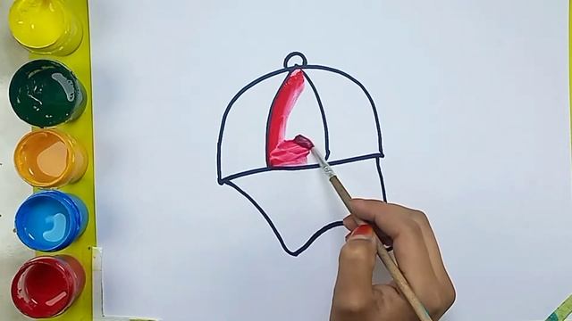 Bolalar uchun kepka rasmini chizish drawing a picture of a cap for children смотреть онлайн