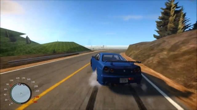 GTA IV MOD - R34 Drift TransfagaraSan смотреть онлайн