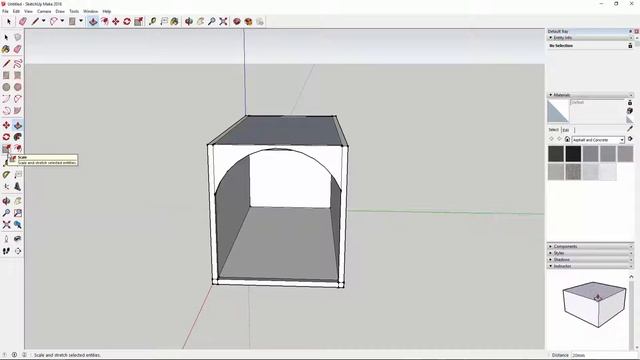 Simple modern Dog House - Google SketchUp Make 2016 HD смотреть онлайн
